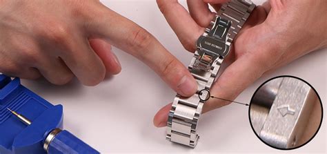 remove watch links without tool|removing links from watch bracelet.